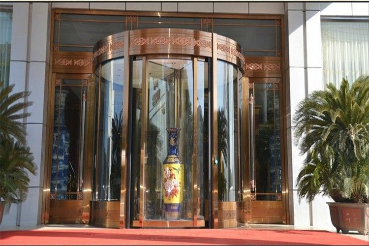两翼环柱旋转门-----满足建筑特殊需求、走在设计时尚前列的精品